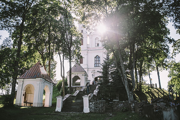 The Church of the Discovery of the Holy Cross and Vilnius Calvary Way of the Cross